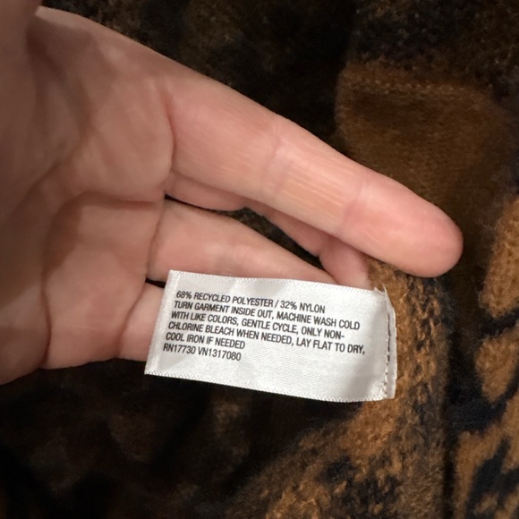 Knox Rose leopard print open-front cardigan. XS - Picture 6 of 7